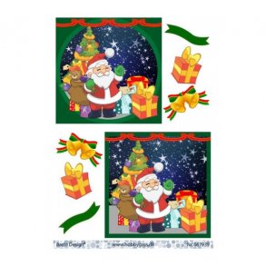 3D ark Barto Julemand med gaver M26