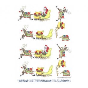 3D ark Barto Julemand med slde M26