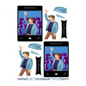 3D ark Barto Konfirmation, dreng M3