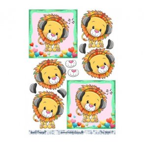 3D ark Barto L�ve h�rer musik M8