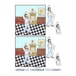 3D ark Barto Mand der danser M3