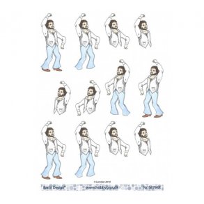 3D ark Barto Mand der danser M3