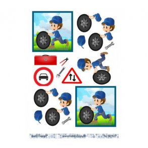 3D ark Barto Mekaniker dreng M26