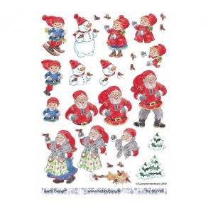 3D ark barto nisse familie M1