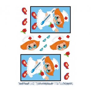 3D ark Barto Sygeplejerske M14