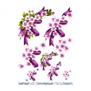 3D ark Blomsterranke A5 & lille motiv M39