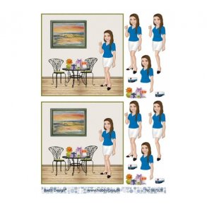 3D ark bl student pige M29