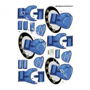 3D ark Boksehandske M38