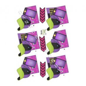 3D ark B�rbar, smartphone & kasket M11