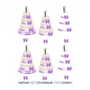 3D ark Bryllupskage M33