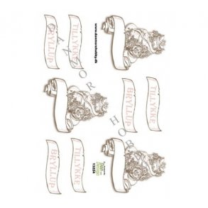 3D ark bryllupskage M36