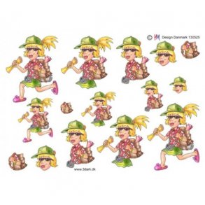 3D ark Dame p aktiv ferie M40