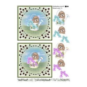 3D ark Dot hund i kande M22