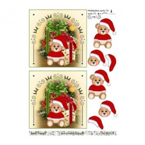 3D ark dot julebamse M22