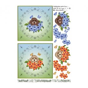 3D ark Dots med hund M24