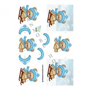 3D ark drengebamse p klk M35