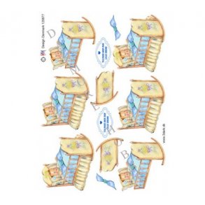 3D ark dreng i vugge M11