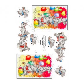 3D ark Elefanter fester M11