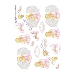3D ark engel med due M16