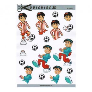 3D ark Fodboldspiller M19