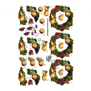 3D ark frugtkrans M12