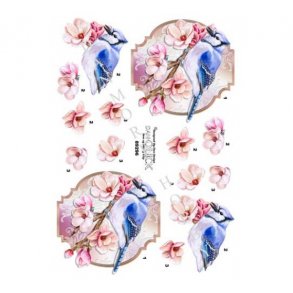 3D ark Fugl p� gren M36