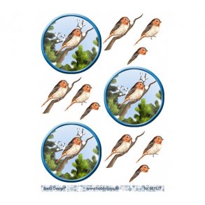 3D ark Fugl p gren M42