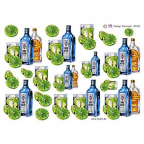 3D ark Gin & lime M23