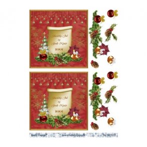 3D ark Gldelig jul M24