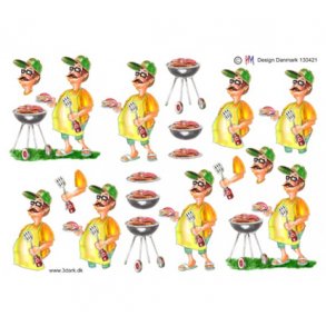 3D ark Grill & mand M43