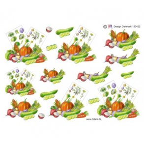 3D ark Gr�ntsager/veganer M43