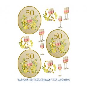 3D ark Guldbryllup/50 r M14