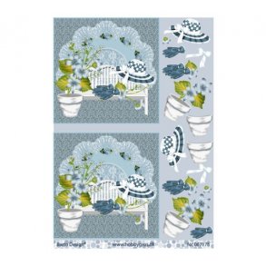 3D ark haveb�nk bl� M15A