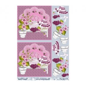 3D ark haveb�nk pink M15A