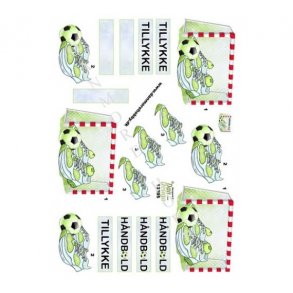 3D ark h�ndbold M17