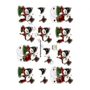 3D ark hr & fru snemand M16