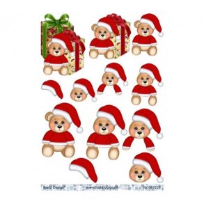 3D ark julebamse M15