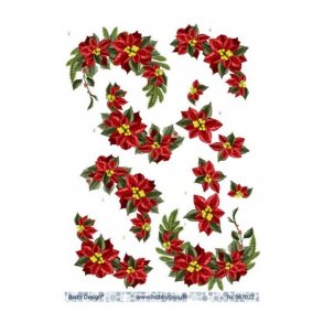 3D ark juleblomst M24