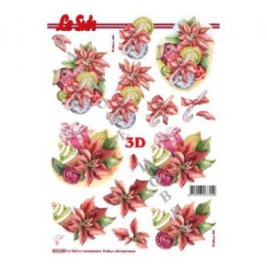 3D ark juleblomst m.m. M16