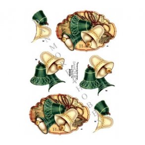 3D ark Juleklokker M23