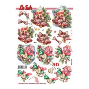 3D ark juleklokker m.m. M30