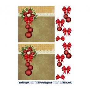 3D ark Julekugler M15