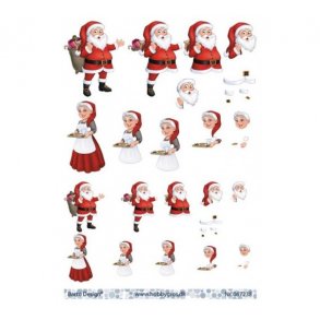 3D ark julemand & kone M15