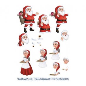 3D ark julemand & kone M15