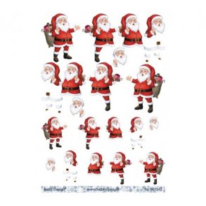 3D ark julemanden M15