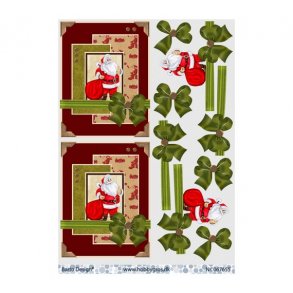 3D ark Julemand i ramme M45