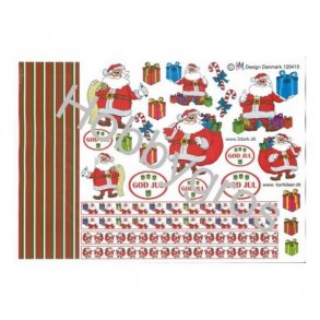 3D ark julemand med nsker M35