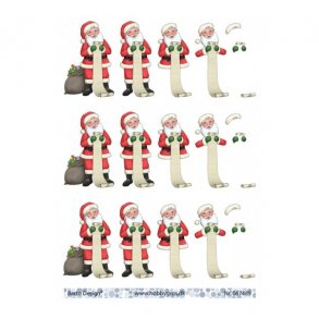 3D ark julemand med nskeseddel M39