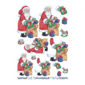 3D ark Julemand med sk M42