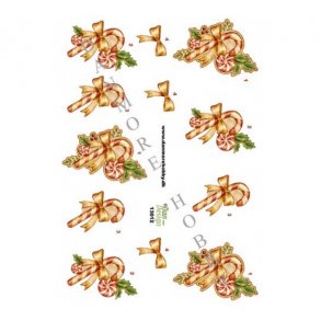 3D ark julestokke M16